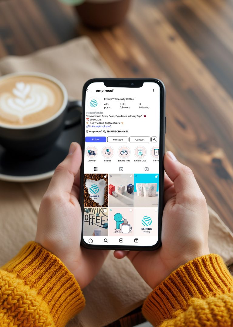 Empire Coffee Social Media