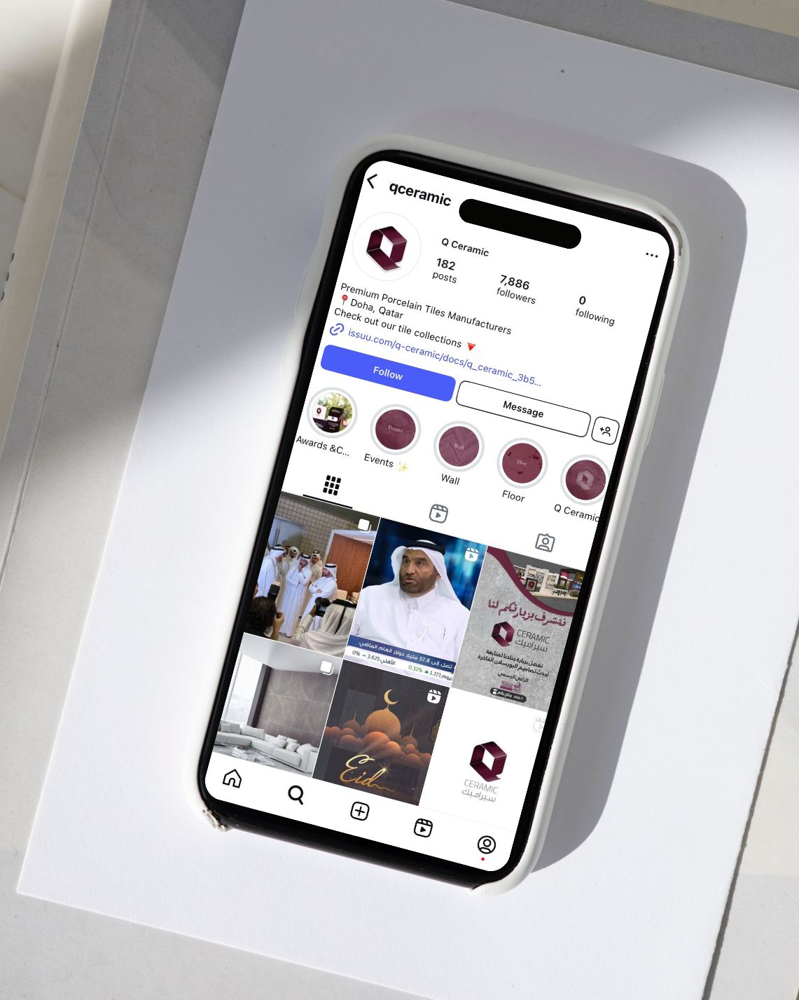 Q Ceramic Social Media